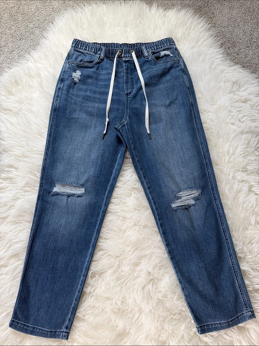 Aerie Drawstring Jeans Size M